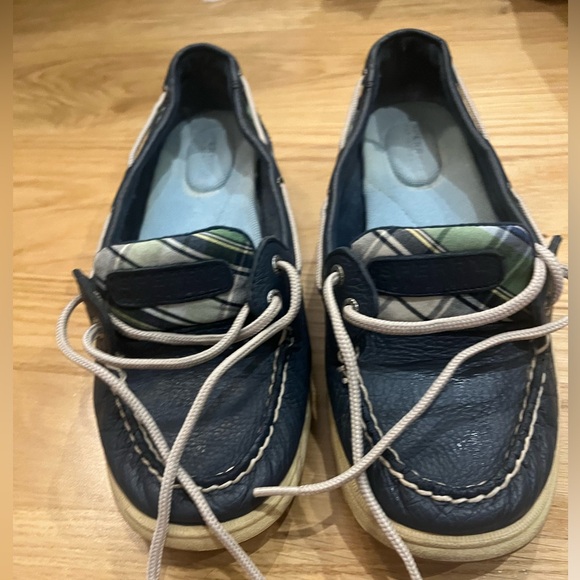 Sperry Top Sider Blue Boat Shoes 8.5M - Picture 4 of 5